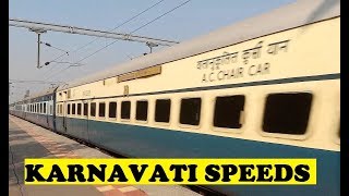 Vadodara WAP4 Intercity Talk Blast Away  Mumbai Ahmedabad Karnavati Speed Umroli [upl. by Rubens]