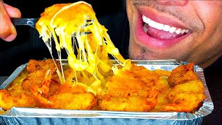 ASMR CHEESIEST MAC amp CHEESE MUKBANG 먹방 STIRRING EATING MACARONI AND CHEESE NO TALKING JERRY [upl. by Aynom]