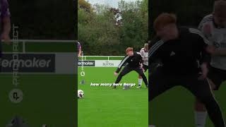 Emile Smith Rowe vs Angry Ginge 😂 fulham arsenal football ukcomedy funny [upl. by Irok]