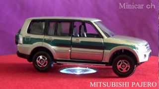 TOMICA No85 MITSUBISHI PAJERO [upl. by Ekle]