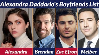 Boyfriends List of Alexandra Daddario  Dating History  Allegations  Rumored  Relationship [upl. by Anauqat]