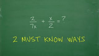 27x  x2   Learn the 2 ways EVERY Algebra student should know to do this problem [upl. by Sehguh502]