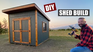 The EASY Way to Build a Leanto Style Shed [upl. by Kciredohr864]