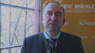 Hubert Aiwanger  FREIE WÄHLER über Bundespräsidentenkandidat Alexander Hold [upl. by Wandy]