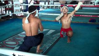 Traditional Muay Thai dance ritual done before a fight [upl. by Schmeltzer]