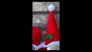 ✨ Holiday Gnome Crochet Bundle Santa Mrs Claus Elf amp Gingerbread Patterns 🎅🎄🧶 [upl. by Olecram]