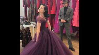 Dita Von Teese and Zac Posen  December 4th 2017 [upl. by Neelyak]