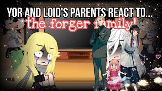 yor and Loids parents react tothe forger family part 2 gacha club spy X family  gcrv🤺✨ [upl. by Parry]