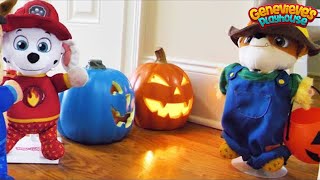 Paw Patrol Trick or Treat and Haunted House Halloween Videos for Kids [upl. by Arhat88]