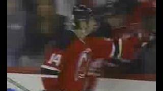 199899 Brian Rolston Shorthanded Goal vs WSH [upl. by Aitercal611]