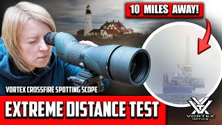 Vortex Crossfire HD 2060x80 Spotting Scope EPIC ZOOM TEST amp REVIEW [upl. by Nico458]