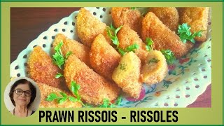 Goan Prawn Rissois  Rissois  Shrimp Rissoles  Rissoles  Goan Rissois  Shrimp Rissois [upl. by Ahtennek]