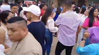 Sensacion Rumbera así recibiendo el año nuevo 2024 en bajada de chanduy [upl. by Ahsataj]