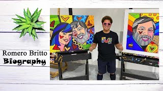 ROMERO BRITTO  Brazilian Artist Biography and Facts for ALL AGES [upl. by Reffotsirhc]