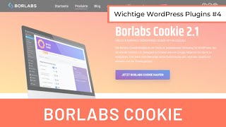 Das beste DSGVO Plugin Einblick in Borlabs Cookie  WordPress Plugins 4 [upl. by Arratal]