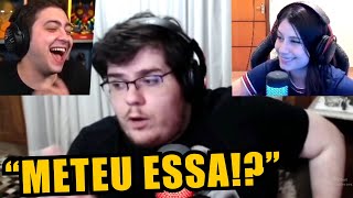 YAYAH REAGINDO ao CASIMIRO COBRANDO o ALANZOKA Live Cortes [upl. by Hasseman677]