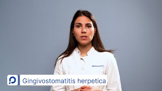 Gingivostomatitis herpetica  Mundfäule  Bläschen im Mundraum bei Kindern dermanostic Hautlexikon [upl. by Atiner960]