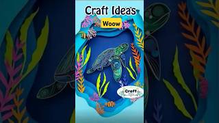 Craft ideas shorts craft art tunniartandcraft diy cute origami funny drawing [upl. by Annaillil]