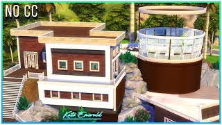 Sims 4 Speed Build  Modern Celebrity Mansion  Kate Emerald [upl. by Yrellam623]