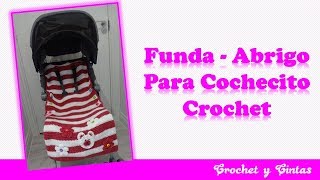 Funda  manta abrigadora para cochecito crochet  Parte 2 [upl. by Leatrice]