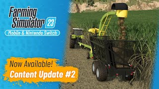 Farming Simulator 23 Free Content Update 2 available now [upl. by Yartnod]