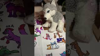 Wilczki🐺💜 Z pozdrowieniami dla Porczi 💜 kidsvideo kidsactivities fun funny zabawa [upl. by Marte]