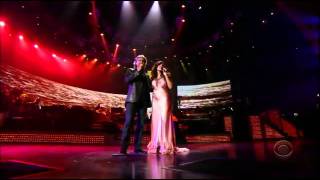 Andrea Bocelli  Katharine McPhee Somos Novios Live [upl. by Eednarb847]