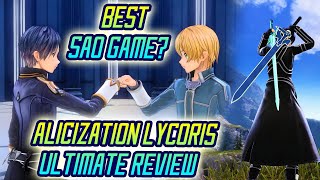 Sword Art Online Alicization Lycoris ULTIMATE REVIEW Best and NotBest SAO Game  Gamerturk [upl. by Kcirdorb792]