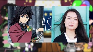 Some hashiras react to Tomioka Giyu as Mitski  KNY x Artist  PT 3  Ollinz [upl. by Menis130]