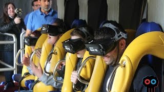 La Warner une realidad virtual con su montaña rusa Batman Arkham Asylum [upl. by Arba]