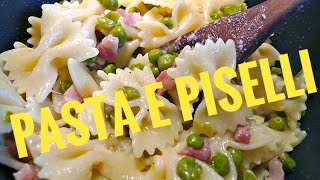 PASTA E PISELLI I SIMPLE DISHES [upl. by Aniwde]