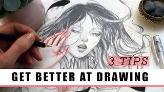 Get better at drawing 3 tips [upl. by Rysler]