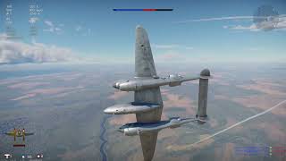 P38 vs German Air Assault Victory  War Thunder [upl. by Rik545]