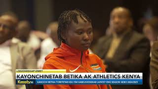 BETIKA PARTNERSHIP WITH ATHLETICS KENYA [upl. by Ahtennek119]