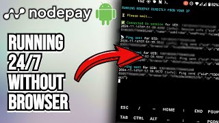 How To Mine NODEPAY Points On Mobile Phone Without Any Browser Or Extension [upl. by Jourdain]