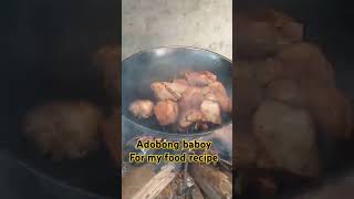 FOOD RECIPES ADOBONG BABOY [upl. by Nerreg]