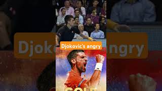 novak djokovic angry tennis sports djokovic [upl. by Sang]