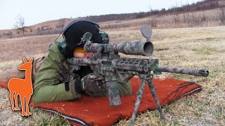 Review Falcon Menace 414x44mm First Focal Plane FFP Rifle Scope on AR15  The Social Regressive [upl. by Hayilaa]