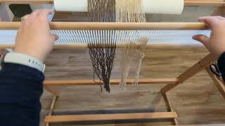 Intro to Weaving Part 2 Warping a Rigid Heddle Loom [upl. by Stella]