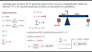 Momento de Torsión Ejercicio [upl. by Noitna]