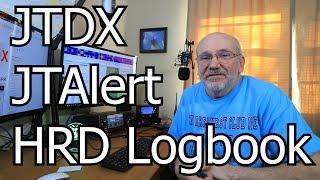 JTDX FT8 JTAlert HRD Logbook [upl. by Haran]