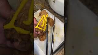 Y’all like mustard on ur chicken Fyp Lunch [upl. by Gnof]