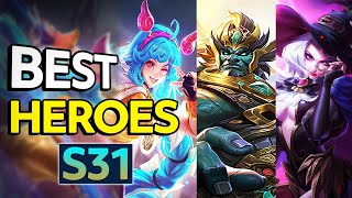 Top 15 BEST Heroes to SOLO Rank Up FAST  Mobile Legends [upl. by Seely173]