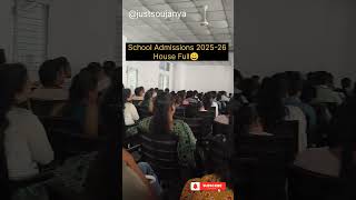 School admissions shorts ytshorts reels admission school justsoujanya [upl. by Ahsaekal]