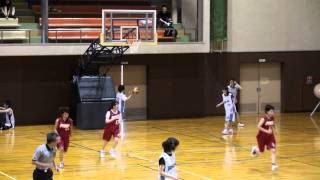 20110717 vs PIREX 4Q 2 女子志木大会 Game2 [upl. by Elleirol]