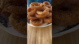 ASMR Onion Rings 🧅 shorts [upl. by Briggs]