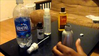 Tutorial Vegetable Glycerin Mix Mist Spray [upl. by Crosley]