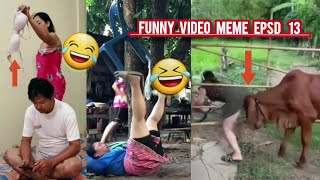 FUNNY VIDEO MEMES EPSD 13😂videos lucu ngakak hiburan di bulan sebtember [upl. by Ashlin]