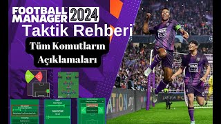 Football Manager Taktik Rehberi  15 Dakikada Tüm Taktik Komutlarının Açıklaması [upl. by Veedis601]