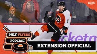 BREAKING – Travis Konecny signs 8 year 875M AAV extension with Philadelphia Flyers  PHLY Sports [upl. by Keverian]